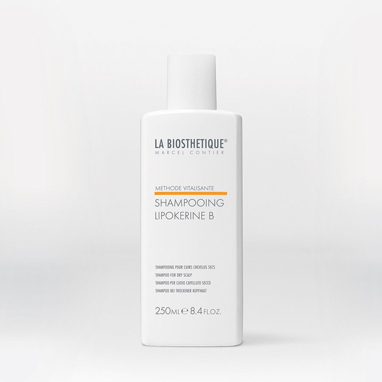 La Biosthetique's Methodes Vitalisante - Shampooing Lipokerine B 250 ml. Shampoo for Dry Scalp. Gently cleanses the scalp, aiding rehydration and giving softness and bounce to the hair. La Biosthetique Australian stockist. Free Shipping for orders $350. Shop now.