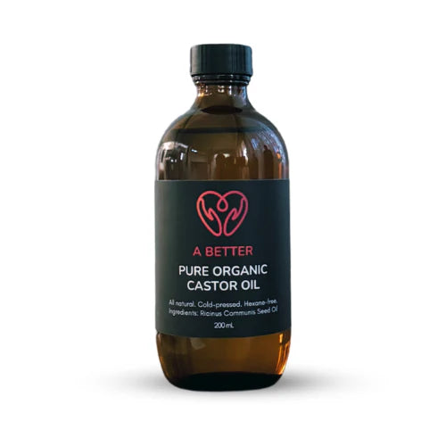 Pure Organic Castor Oil (Amber Glass Bottle) 200 mL. Our all-natural Castor Oil is cold-pressed, hexane-free, and bottled in glass, ensuring the highest quality for your skin and hair care needs. Price: $26.95. A Better Australian stockist. Free Shipping for orders over $350. Shipping only in Australia. Shop now!