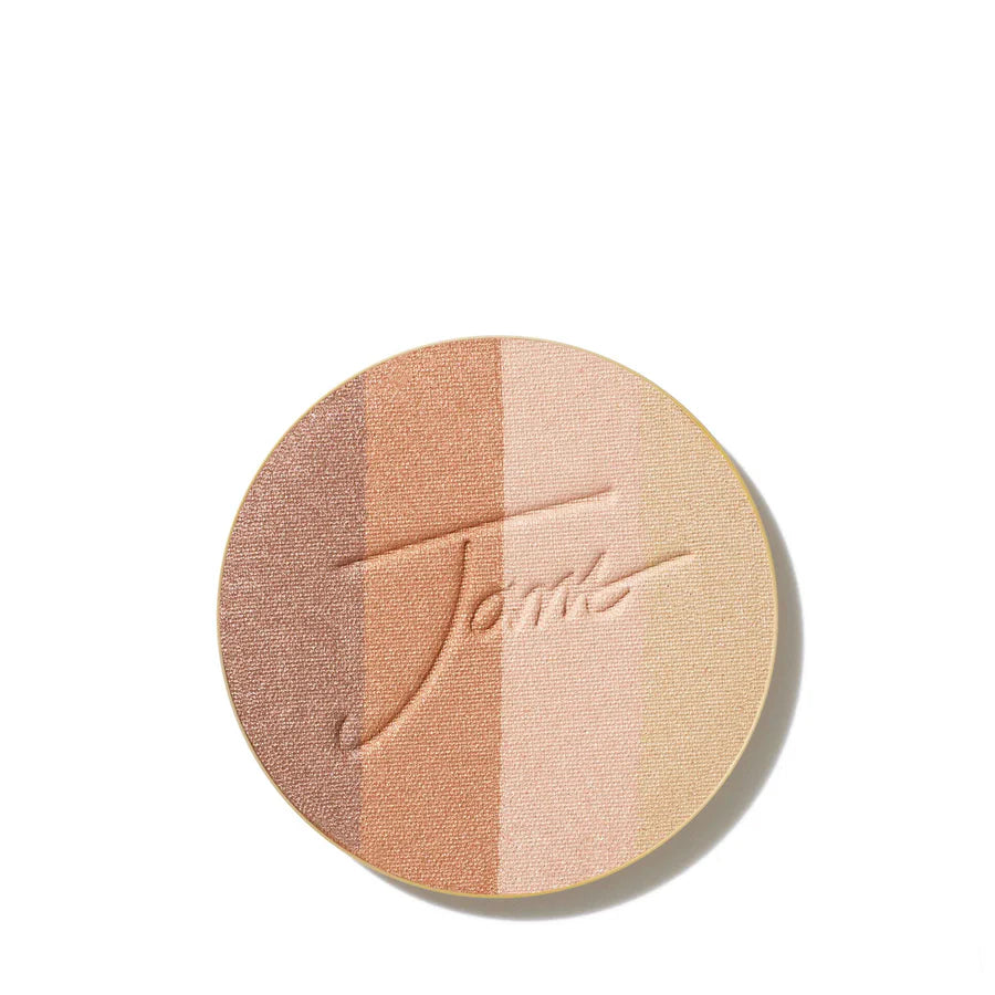 Jane Iredale's PureBronze Shimmer Bronzer Refill. Brilliant shimmer bronzer palette with four complementary shades – blend together to create radiant, glowing looks or use individually as a bronzer, highlighter, blush, and shadow. Shop Now. Shipping in Australia only. Free Shipping for orders $350+. Jane Iredale Australian Stockist.