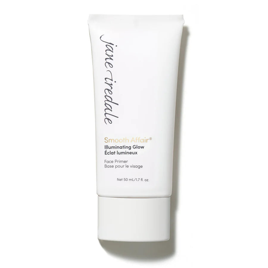 Jane Iredale's Smooth Affair® Illuminating Glow Face Primer for a radiant, soft-focus pearl finish. Jane Iredale Australian stockist. Free Shipping for orders over $350. Shipping only in Australia. Shop now!