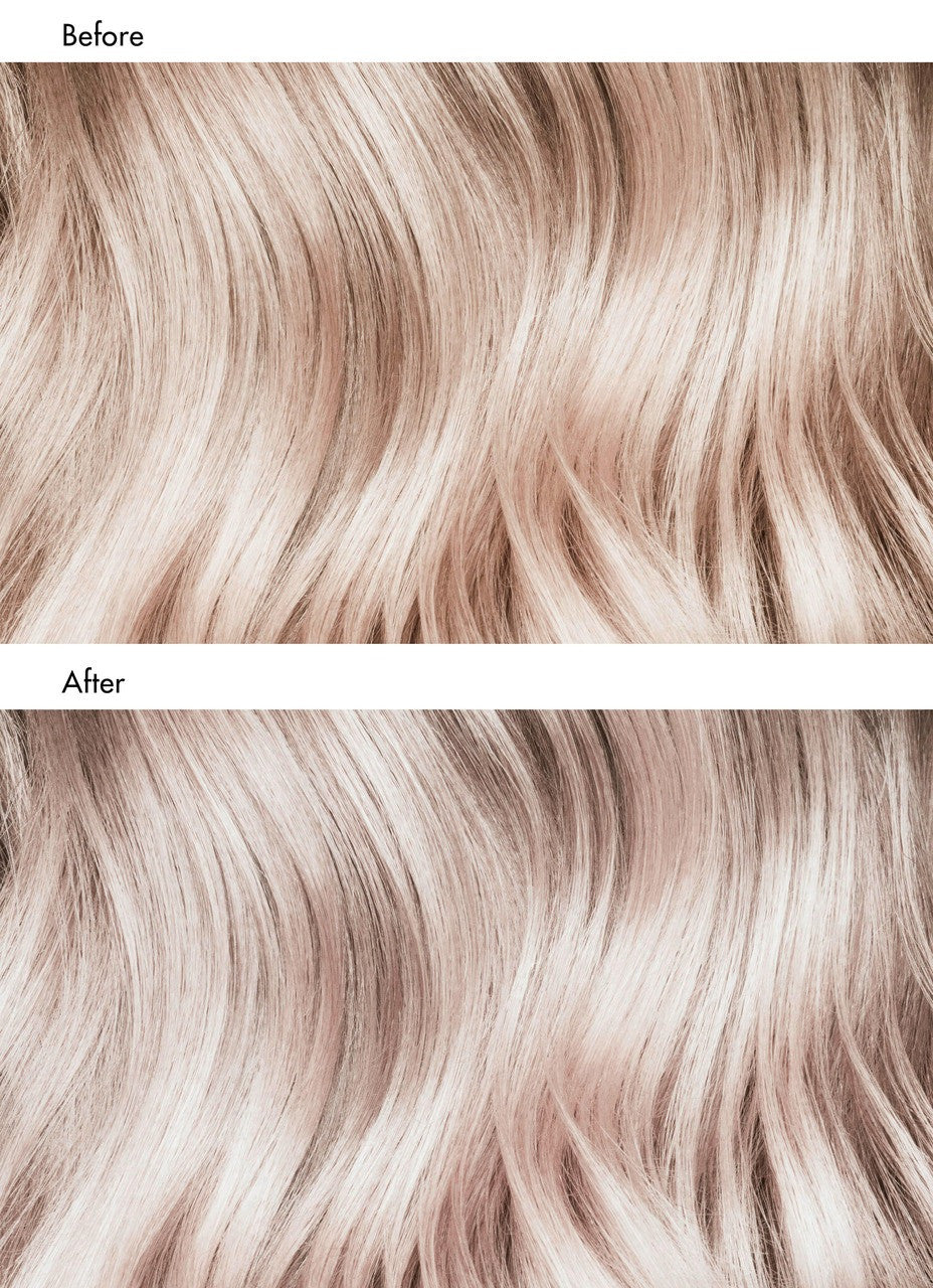 Glam + Colour: Icy Crystal Colouring Mask. Intensifies cool blonde shades, neutralising yellow tones with an icy crystal shimmer for 3–5 washes. La Biosthetique Australian stockist. Shop now!