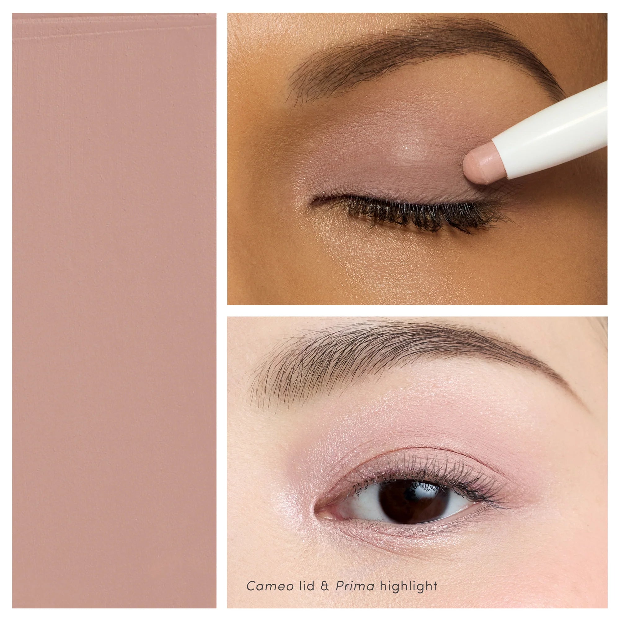 Jane Iredale ColorLuxe Eye Shadow Stick - shade Cameo. Monecious Hair Skin Health is a Jane Iredale Australian Stockist. Shipping all over Australia. Salon is Geelong based.