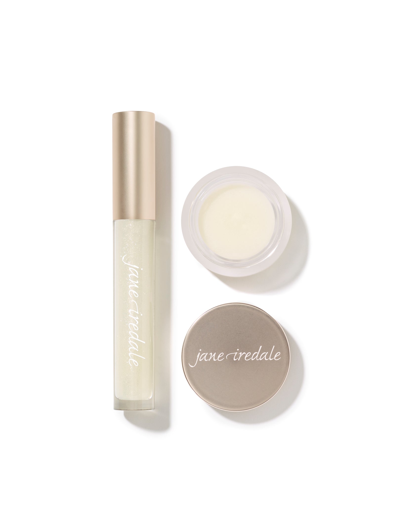 One of Jane Iredale's Everything Nice Festive Collection. A limited edition lip duo featuring sugar and ‘ice’ and everything nice - the NEW botanical-rich sugar lip scrub naturally exfoliates, and the ultra-hydrating HydroPure Hyaluronic Acid Lip Gloss in shimmery Icicle restores and replenishes lips. Jane Iredale Australian stockist.