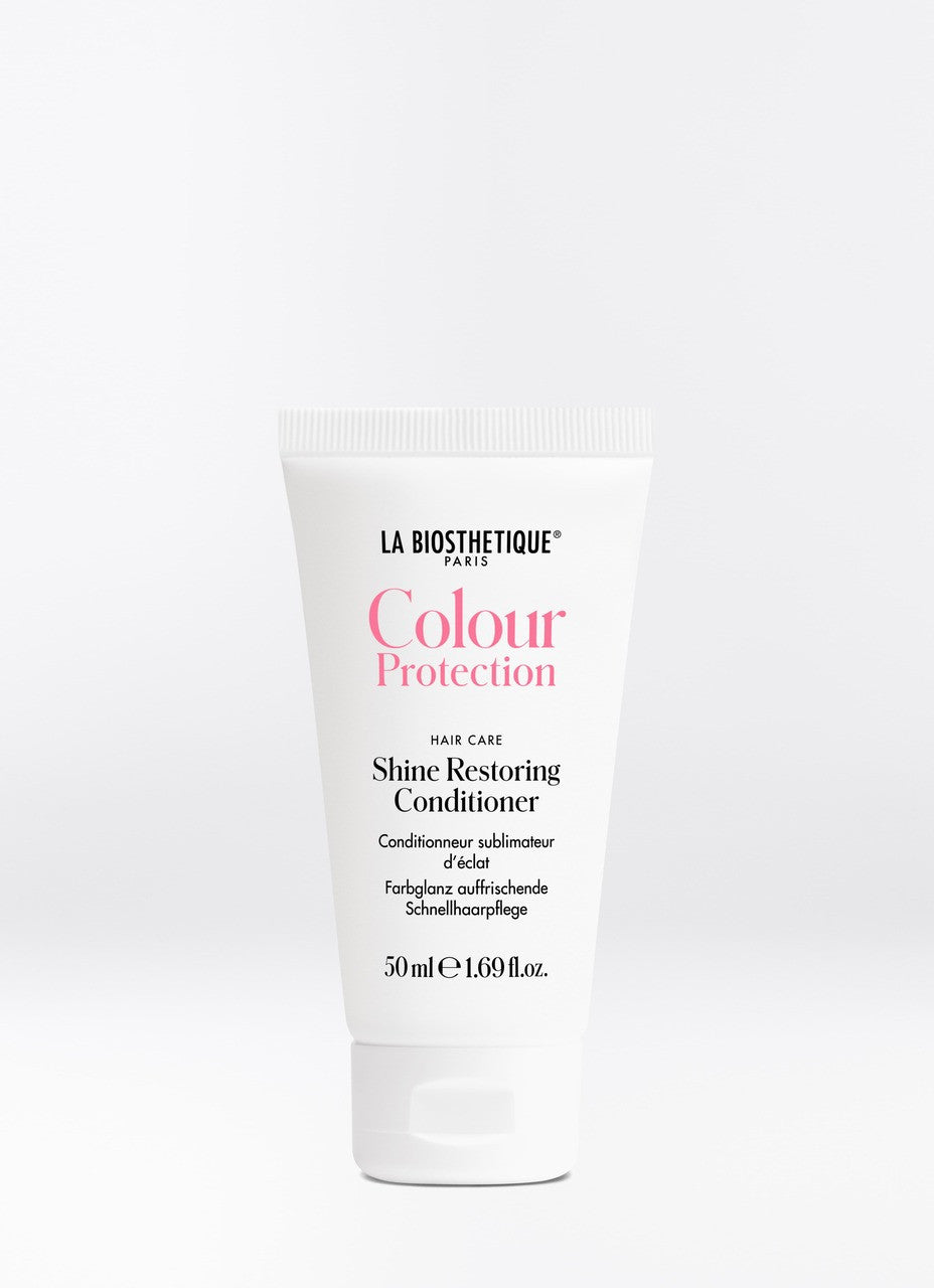Colour Protection range - Shine Restoring Conditioner. Express hair treatment for long-lasting brilliant colour with a soft, shiny finish. La Biosthetique Australia stockist. Free Shipping for orders over $350. Shipping only in Australia.