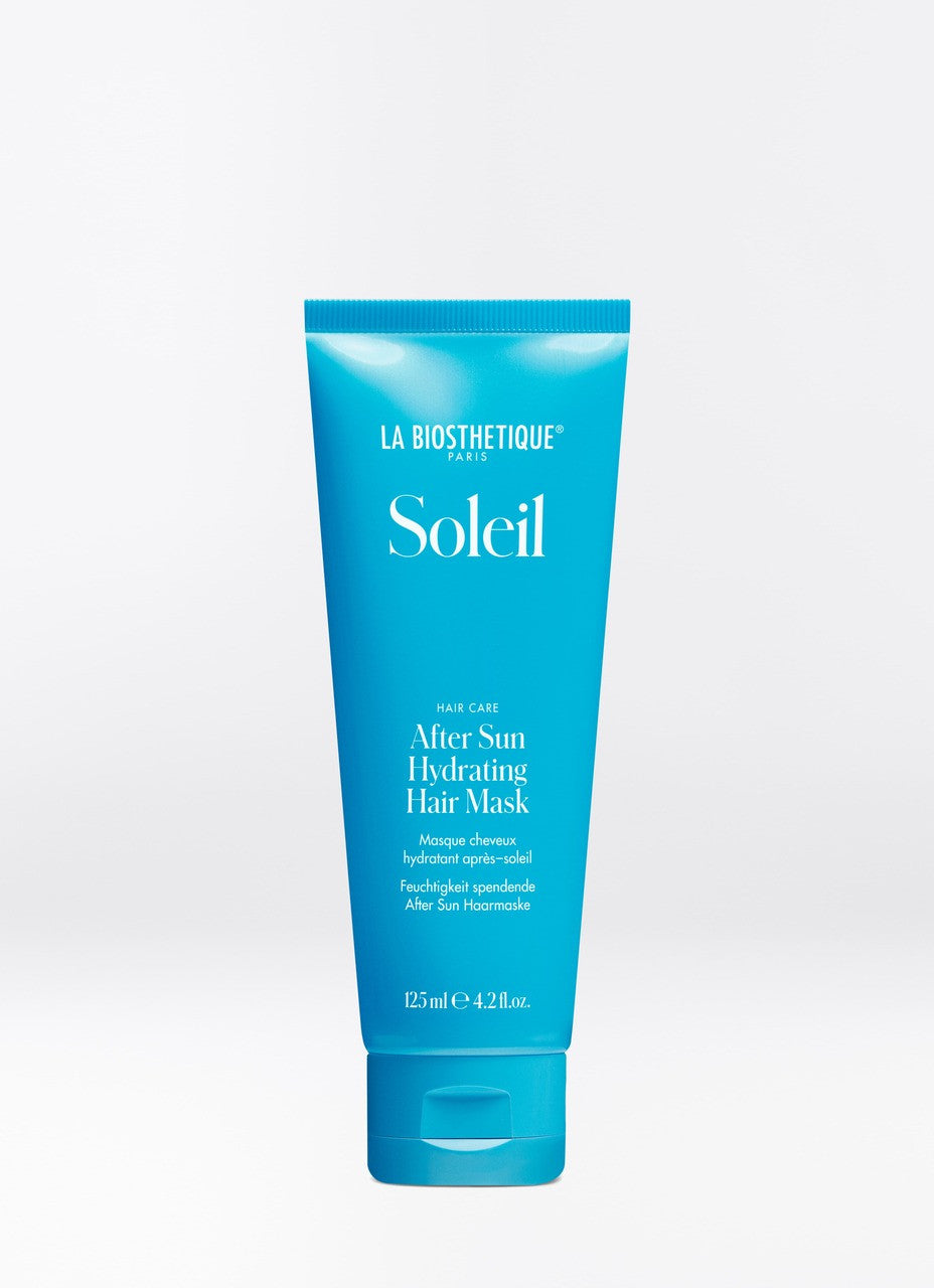 La Biosthetique After Sun Hydrating Hair Mask. Protective post-sun treatment mask to calm and condition sun-stressed hair without weighing it down. This product is 125 ml. La Biosthetique Australian stockist. Free Shipping for orders above $350. Shipping only in Australia.