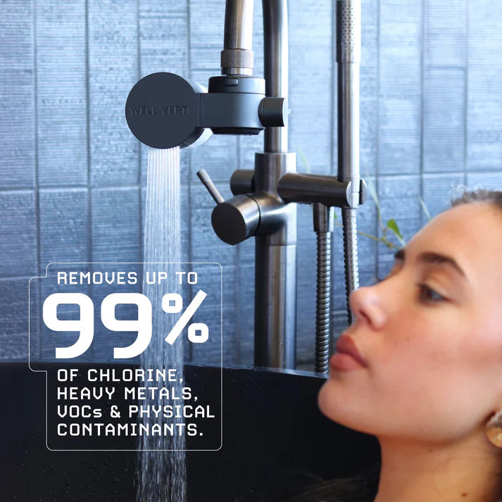 Ensure your water stays pure with the HaloDrop™ Tap Filter Refill. Quick-change cartridge designed to maintain elite filtration for skin and hair wellness. Monecious is a Well Verti Australian stockist. Shop now!