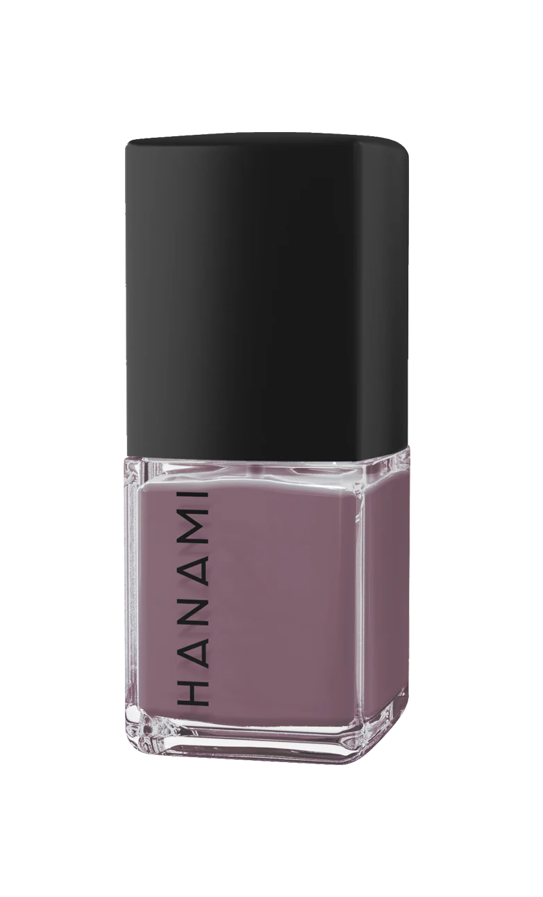 Hanami Nail Polish. Shade Stormy Weather - Coffee with Purple. High-shine glossy nail polish for a fresh, salon-quality manicure. Smooth, vibrant finish in a variety of colors. Australian-made and cruelty-free. Hanami Australian stockist. Free shipping on orders over $350. Shop now!