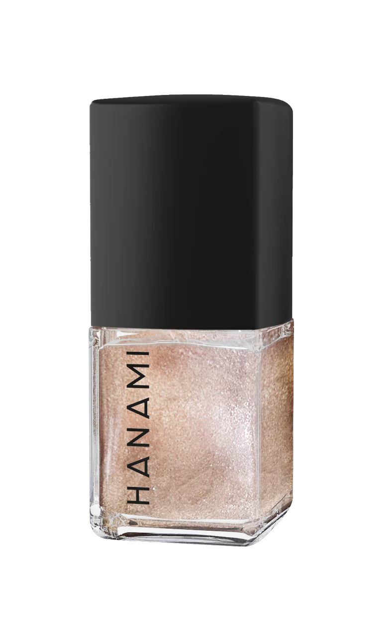 Hanami Nail Polish. Shade Ritual Union - Copper rose gold. Packed with fine or chunky glitter, this dazzling polish adds a bold, multi-dimensional sparkle. Perfect for party-ready nails, statement looks, or adding extra shine to any manicure. Hanami Australian stockist. Shipping only in Australia. Free Shipping for orders over $350. Shop now!
