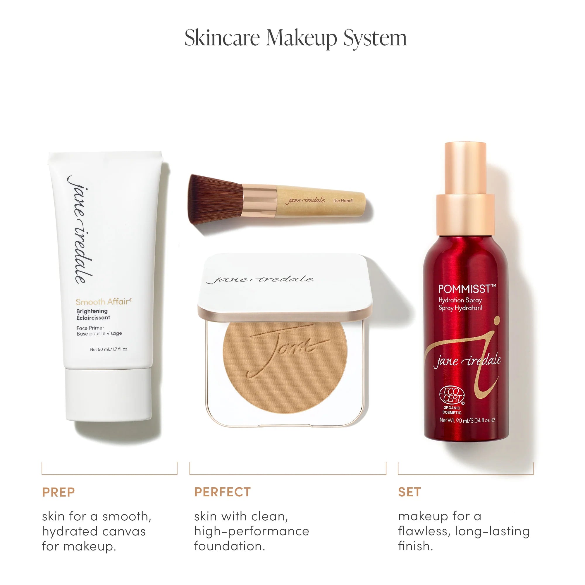 Jane Iredale's Skincare Makeup System. Jane Iredale Australian stockist. Free Shipping for orders over $350. Shipping only in Australia. Shop now!
