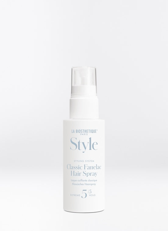 La Biosthetique's Classic Fanelac Hair Spray. 50ml. Shop Now. The CFC-free strong hairspray Classic Fanelac Hair Spray with extremely fast drying time perfectly fixes your style and is still easy to completely brush out as needed. Shipping in Australia only. Free Shipping for orders $350+. La Biosthetique Australian stockist.