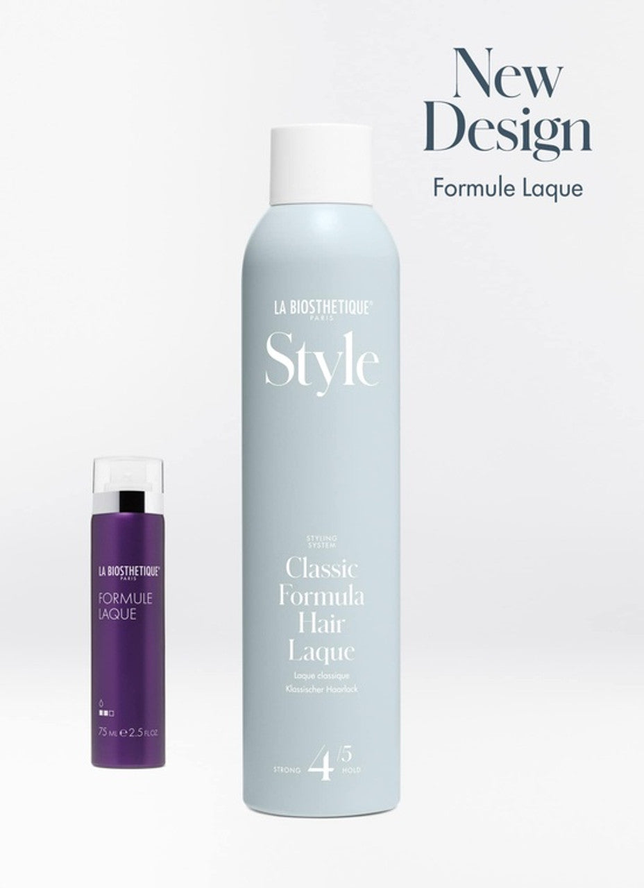 The Classic Formula Hair Laque hairspray provides strong, flexible hold, as well as shine and volume. 300 ml. Formerly known as Formule Laque. La Biosthetique Australia stockist. Free Shipping for orders over $350. Shipping only in Australia Shop now!