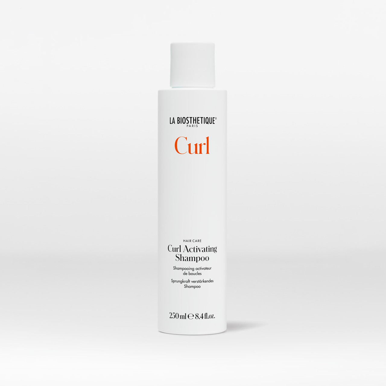 La Biosthetique's Curl range - Curl Activating Shampoo. Bounce-activating shampoo that gently cleanses curly and wavy hair while preventing dehydration for soft, energetic, and shiny curls. This product is 250 ml. La Biosthetique Australia stockist. Free Shipping for orders over $350. Shipping only in Australia.