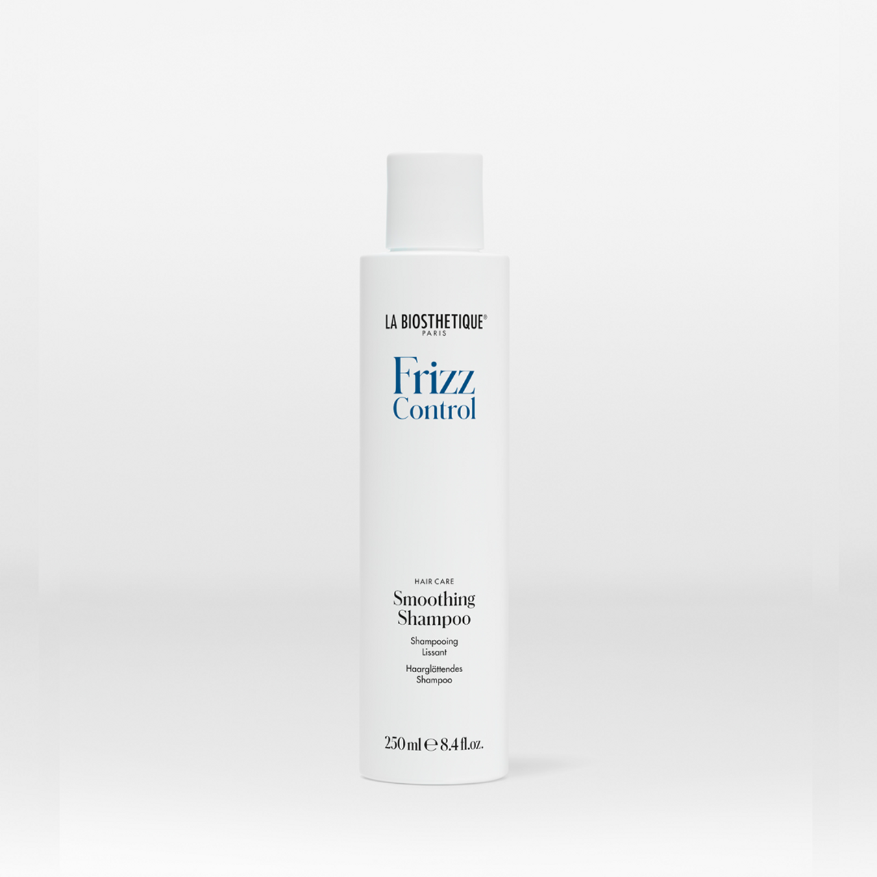 La Biosthetique's Frizz Control Smoothing Shampoo. Anti-frizz shampoo with an anti-static effect for smooth, silky hair. This product is 250 ml. La Biosthetique Australia stockist. Shipping only in Australia. Free Shipping for orders over $350.