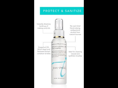 How to use Jane Iredale's Botanical Brush Cleaner