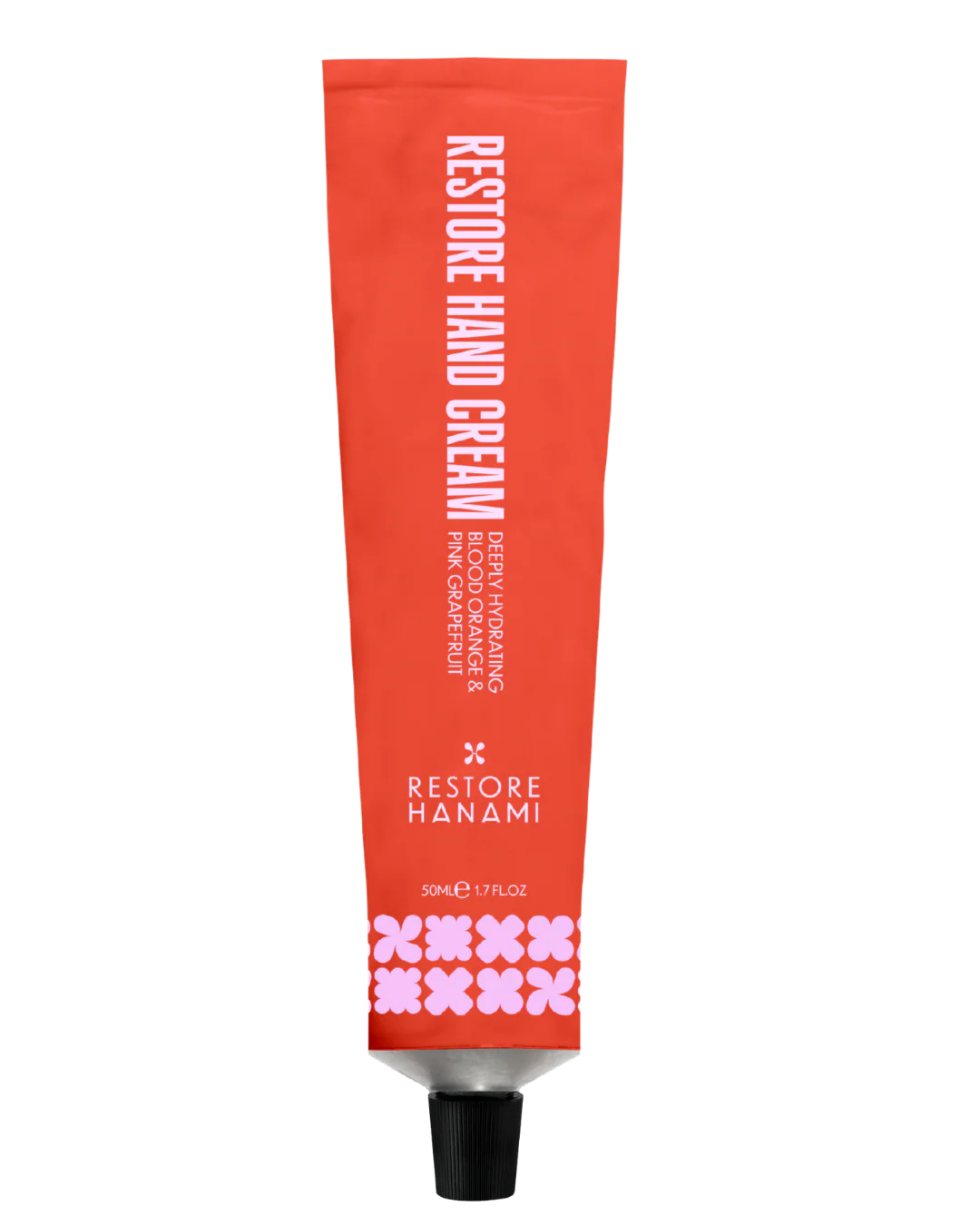 Hanami Restore Hand Cream 50ml plant-based non-greasy hand moisturiser made in Australia. Australian stockist. Shipping Australia-wide.