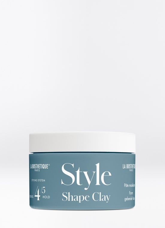 La Biosthetique Shape Clay. This modelling paste flexibly styles particularly short hair. Provides a silky, matte finish without stickiness. Provides a non-slip hold. Free Shipping for orders over $350. La Biosthetique Australian stockist. Shipping only in Australia. Shop now.