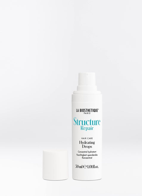 La Biosthetique Structure Repair range - Hydration Drops. Nourishing innovative oil drops to condition stressed and dry, damaged hair with extra boost of hydration. La Biosthetique Australian stockist. Geelong Based Shipping in Australia only. Shop now.