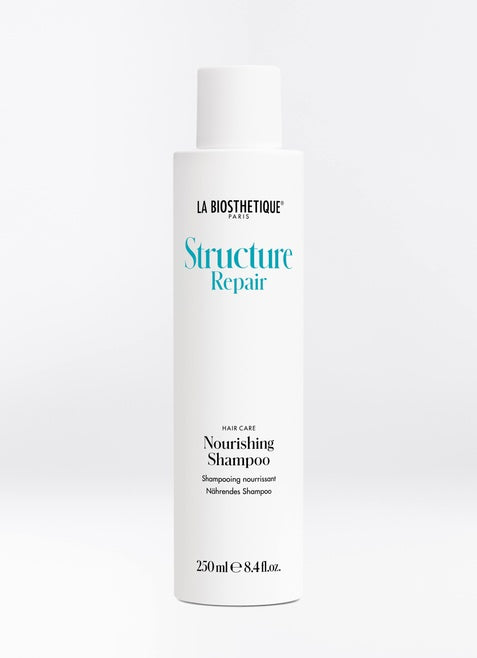 La Biosthetique Structure Repair range - Nourishing Shampoo. Gentle, moisturising and oil-replenishing shampoo for stressed dry and damaged hair. La Biosthetique Australian stockist. Geelong Based Shipping only in Australia. Shop Now.