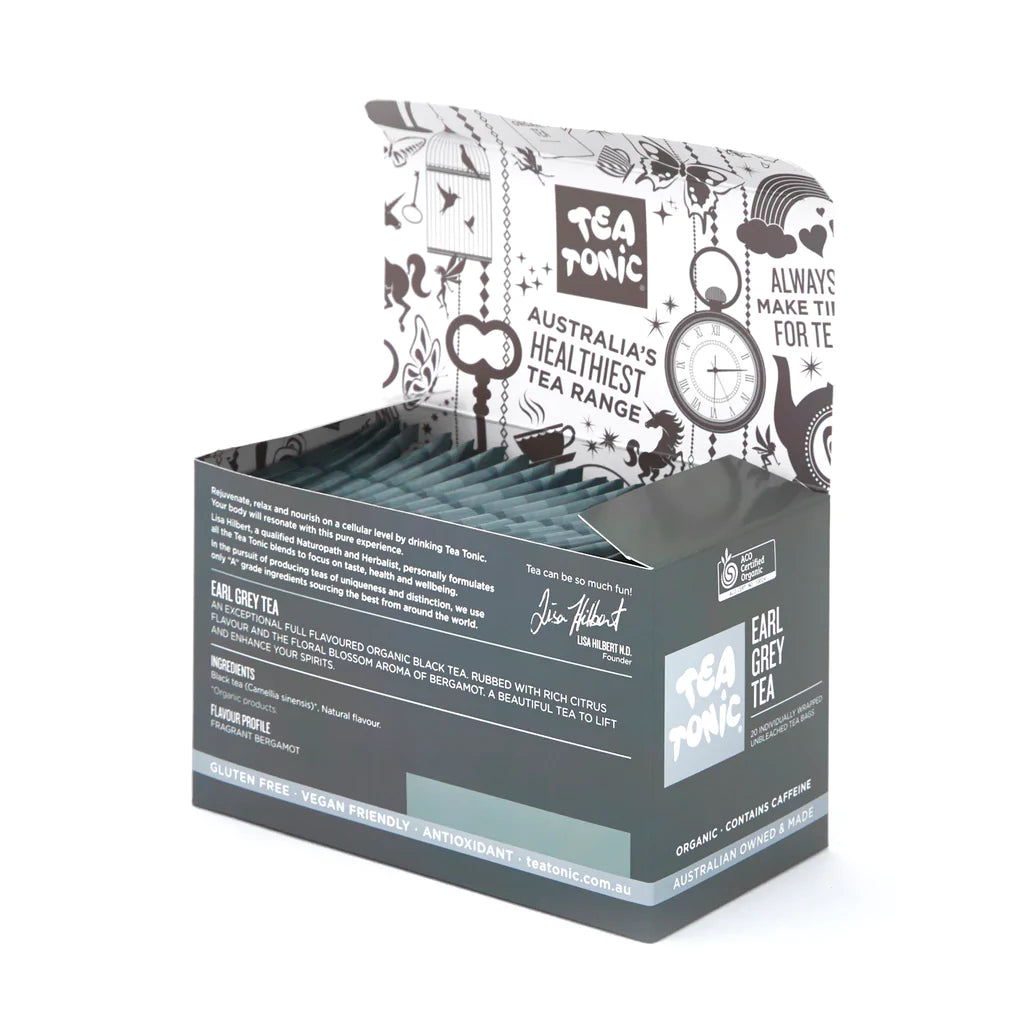 Tea Tonic Earl Grey Teabags - 20 pieces - $12.00