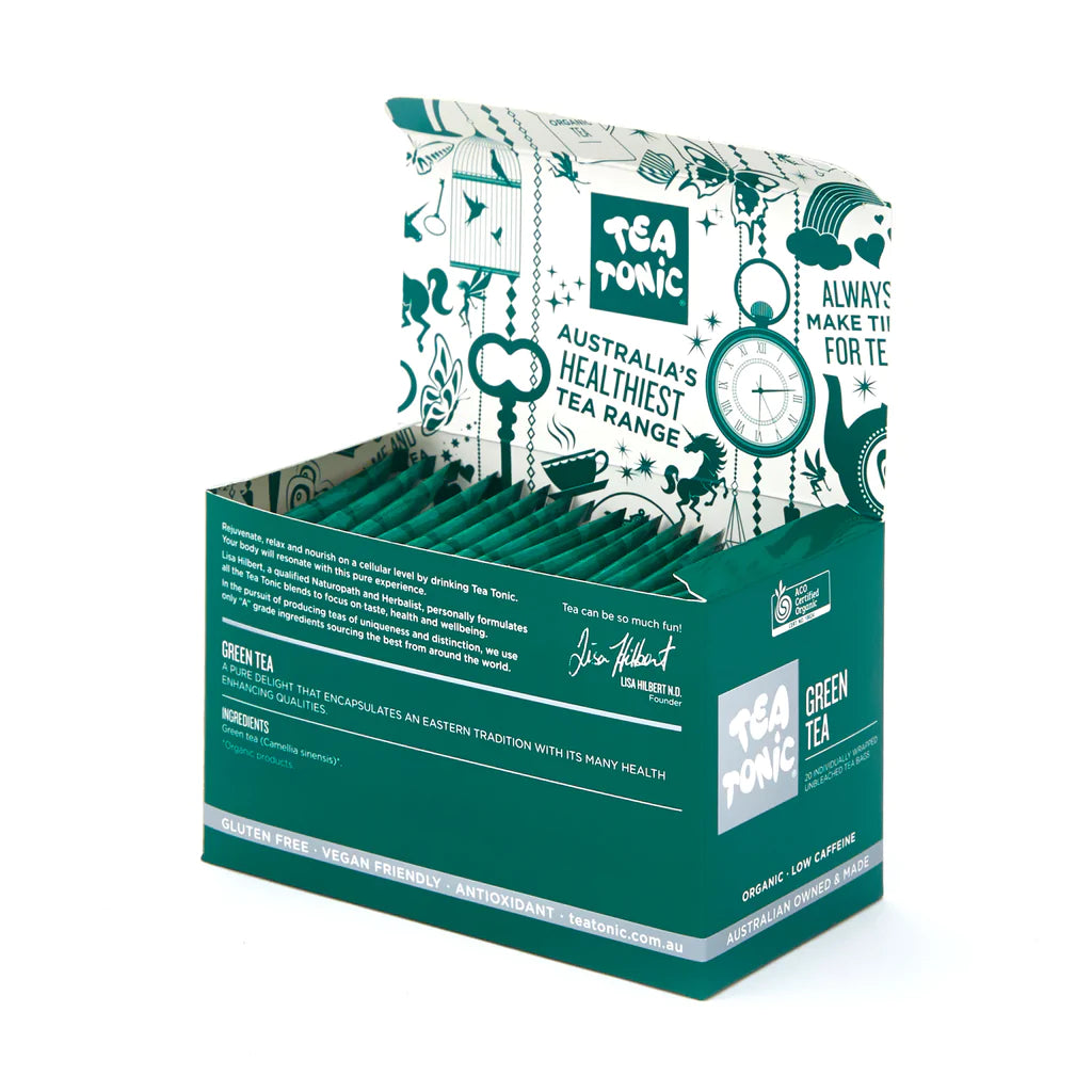 Tea Tonic Green Tea Teabags - 20 pieces - $12.00