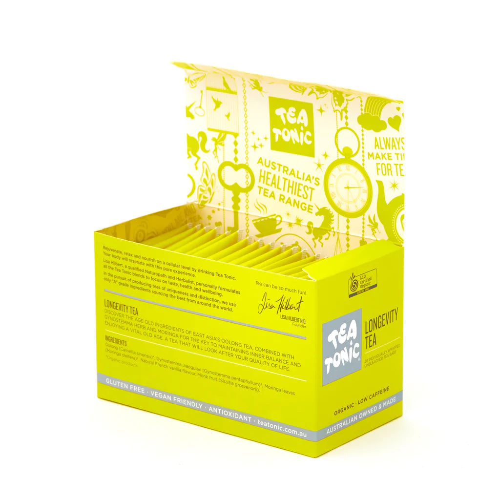 Tea Tonic Longevity Teabags - 20 pieces - $12.00