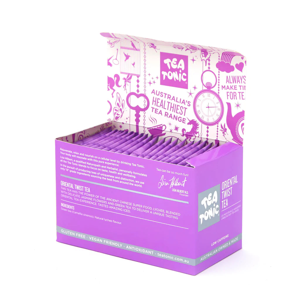 Tea Tonic Oriental Twist Teabags - 20 pieces - $12.00