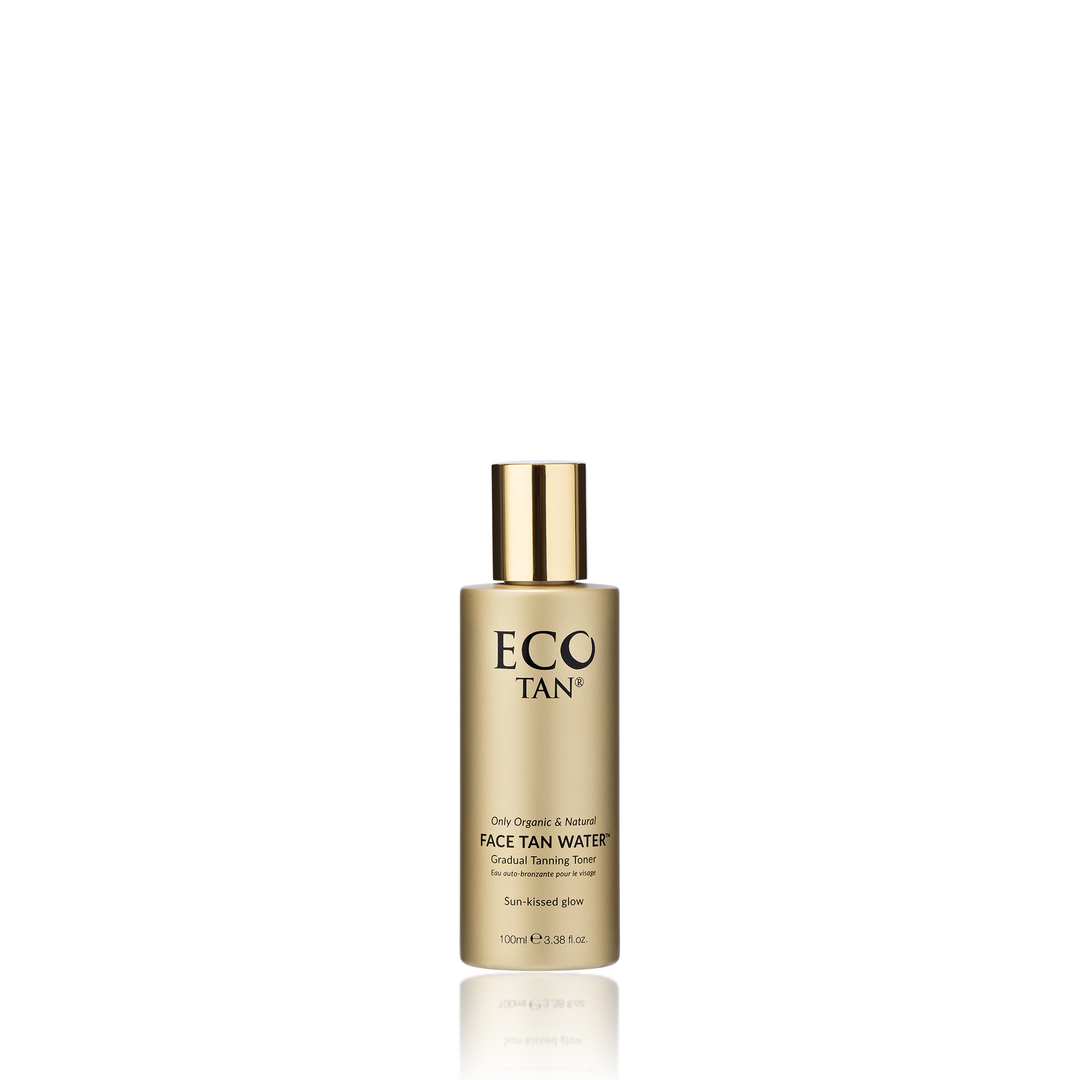 Eco Tan's Face Tan Water. Tanning Product. The best and original natural organic face tan water, that clears your skin while delivering a healthy golden glow. Take your skincare to the elite level.  Eco Tan Australian stockist. Free Shipping for orders over $350. Shop now!