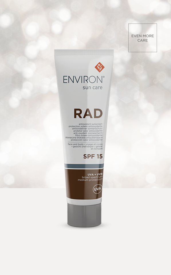 Environ Even More SunCare+ Range - RAD SPF 15