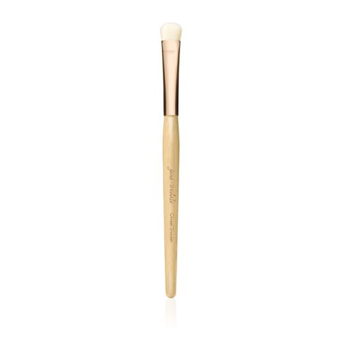 Jane Iredale's Chisel Shader Brush - It can be used to shade with powder, liquid, or cream products in the eye area.