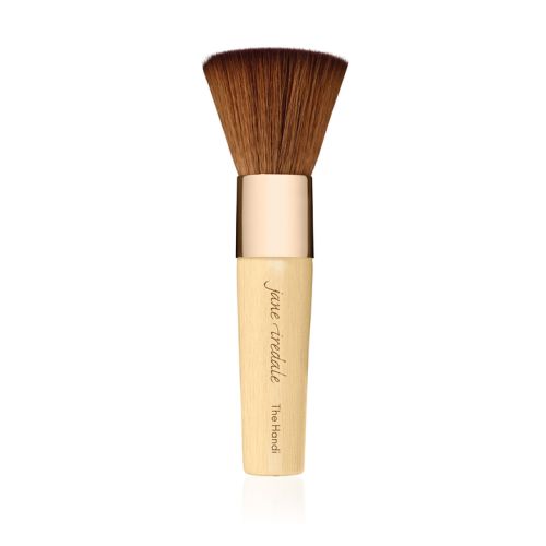 Jane Iredale's Handi™ Brush offers even and complete coverage for pressed powders.