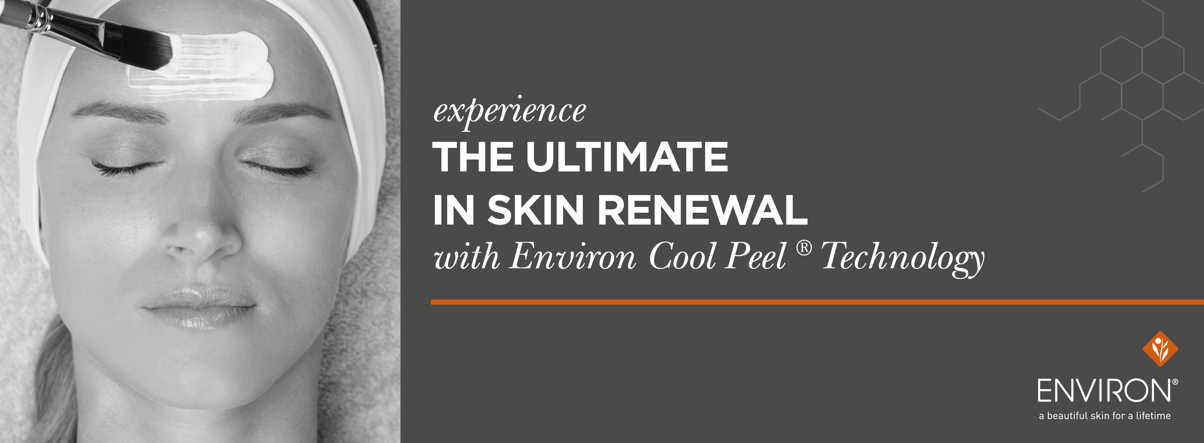 Environ's Cool Treatment - discover the incredible benefits of this non-invasive peel and the amazing transformation your skin will experience post-treatment.
