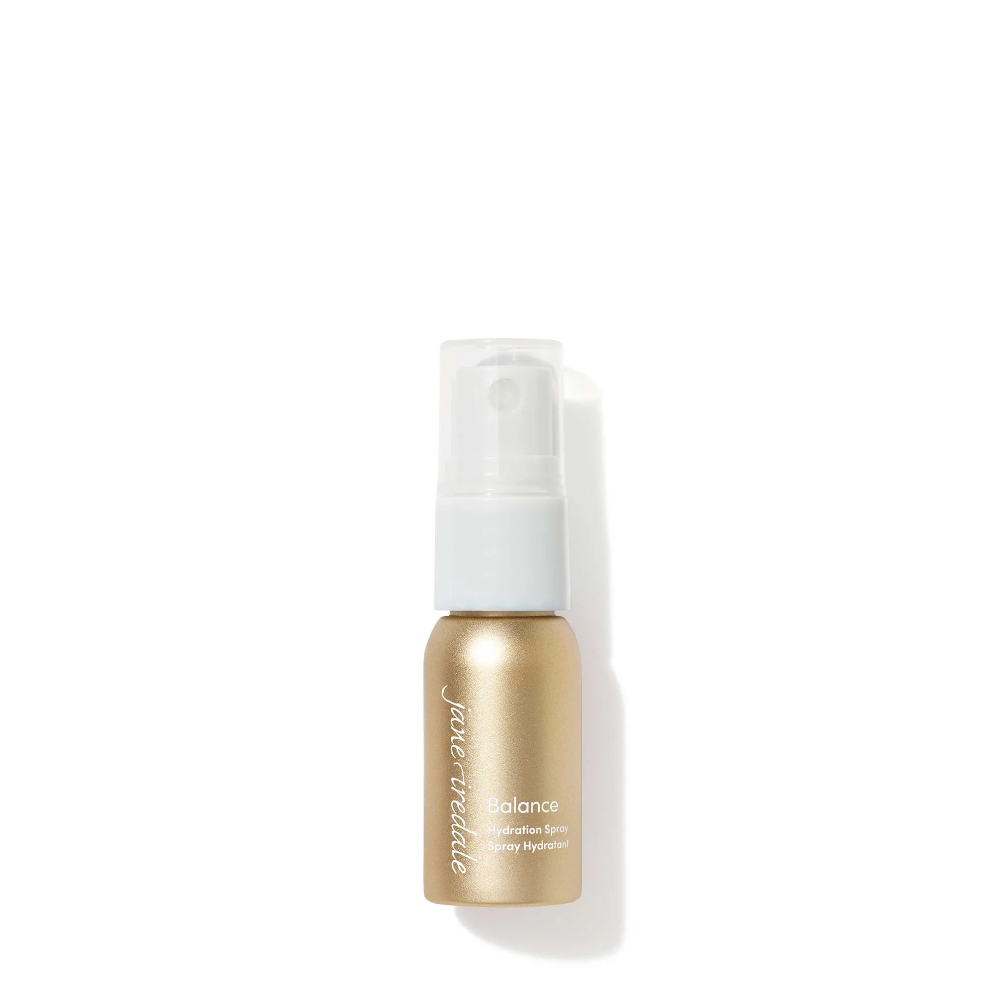 Jane Iredale's Balance™ Hydration Spray 12 ml - Use to set mineral makeup foundation for a long-lasting, smooth finish