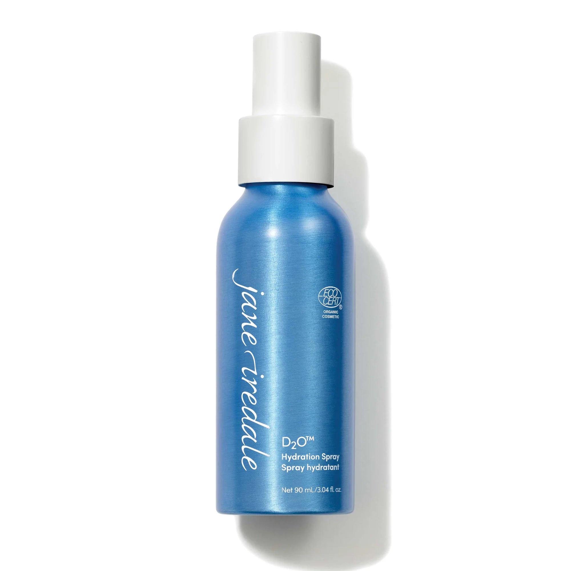 Jane Iredale's D2O™ Hydration Spray 90 ml - Use to set mineral makeup foundation for a long-lasting, smooth finish
