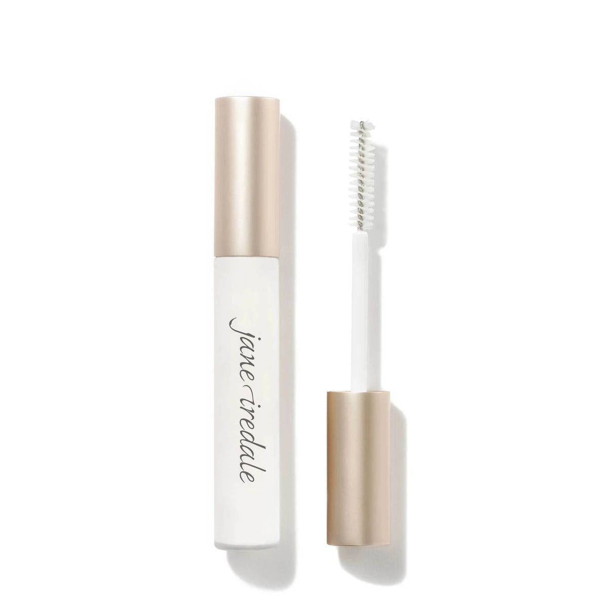 Jane Iredale's Pure Lash Extender & Conditioner can help lashes strengthened, lengthened, and thickened.