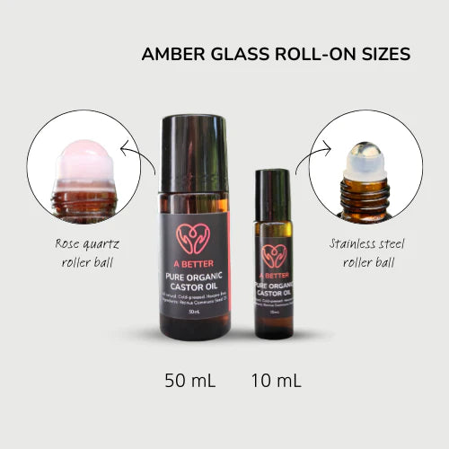 Pure Organic Castor Oil Roll-On. Perfect for targeting smaller areas on the face, our all-natural Castor Oil is cold-pressed and hexane-free, ensuring the highest quality for your skin and hair care needs. A Better Australian stockist. Free Shipping for orders over $350. Shipping only in Australia. Shop now!