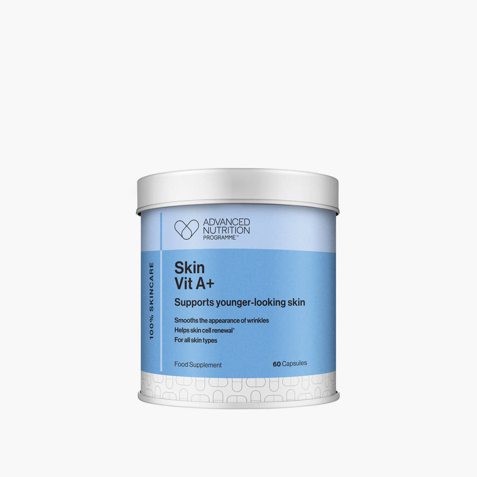 Advanced Nutrition Programme's Skin Vit A+ 60 capsules - $60.00 - Free Shipping for orders above $350.00. ANP Australian Stockist.