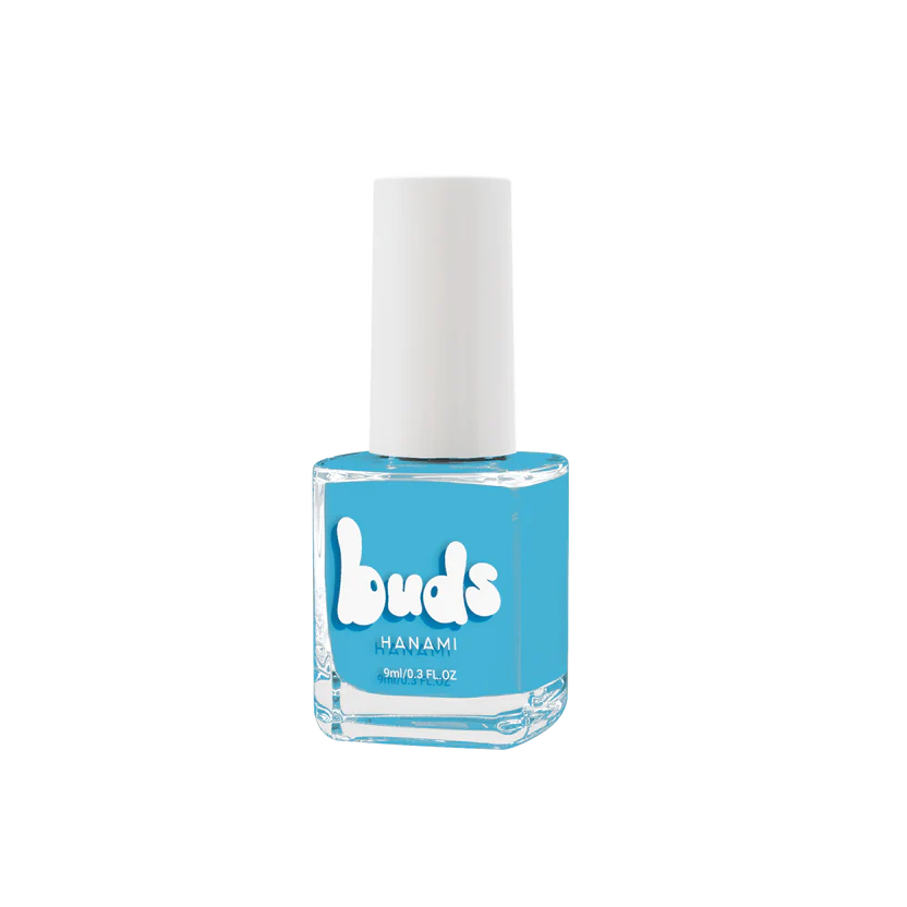 Vibrant, non-toxic nail polish for kids in shade Sky - Blue. Australian-made, vegan, and cruelty-free. Hanami Australian stockist. Free shipping on orders over $350. Shop now!