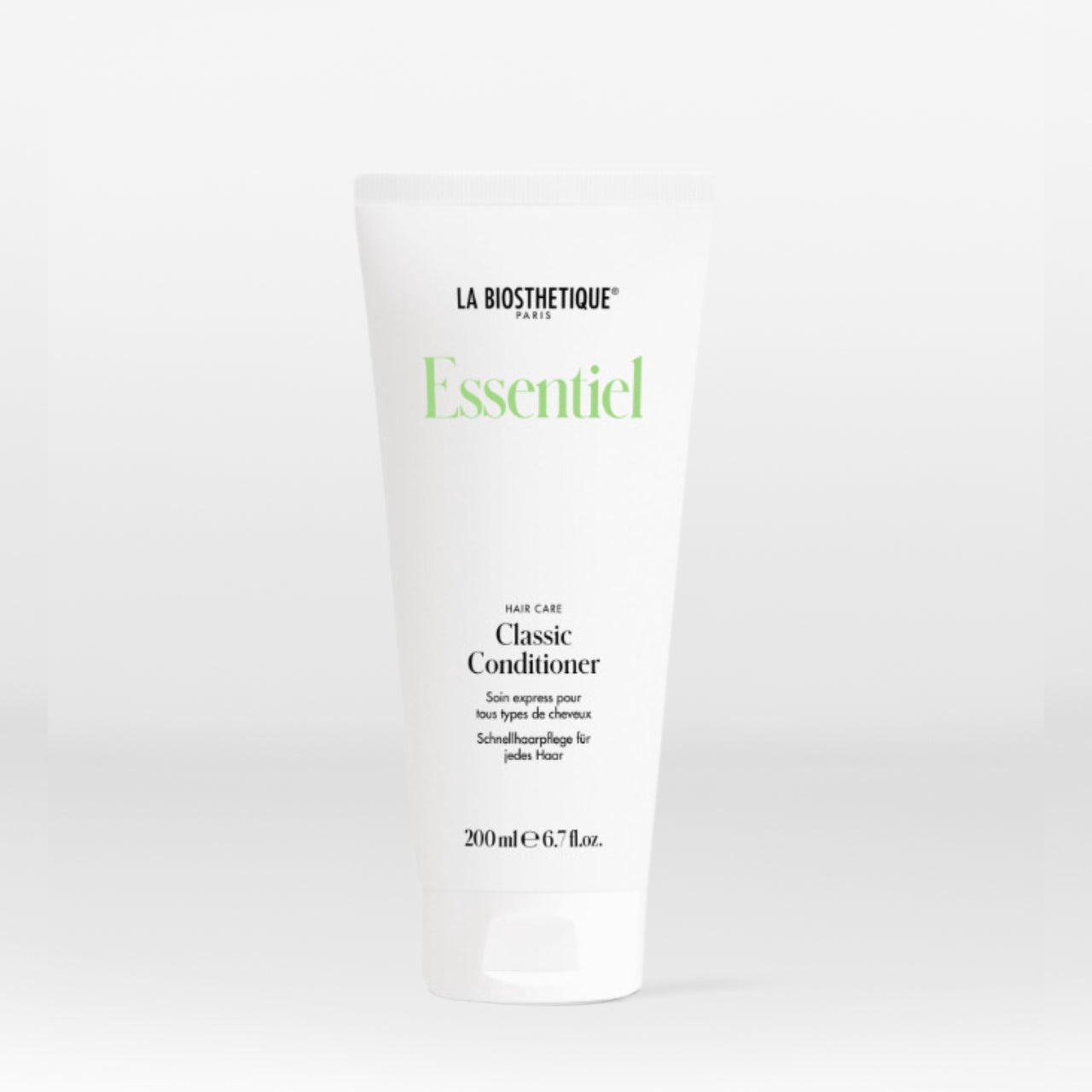 La Biosthetique's Essentiel Classic Conditioner nourishes and balances out structural deficits in the hair. 