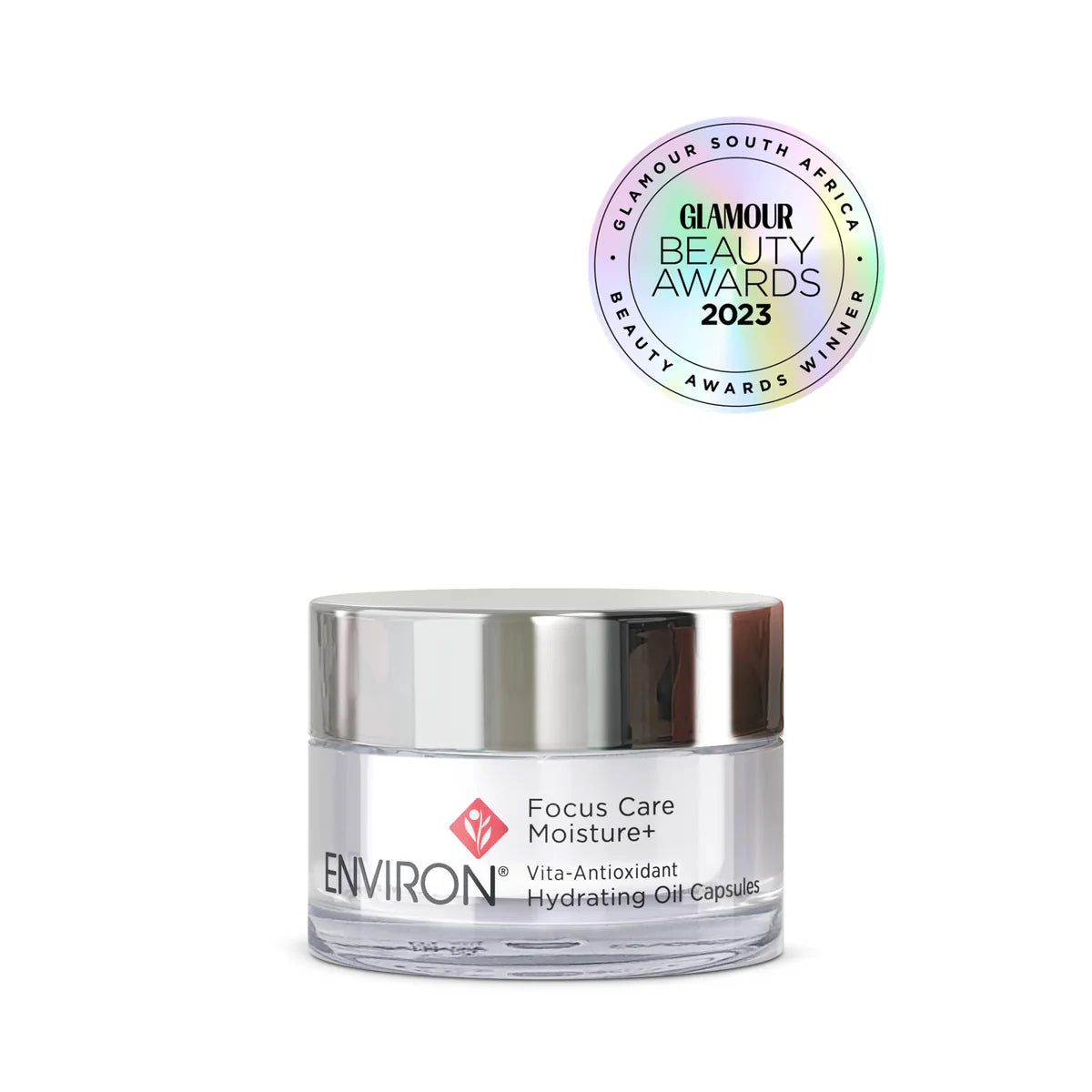 Environ Focus Care™ Moisture+ range Vita-Antioxidant Hydrating Oil Capsules. Glamour Beauty Awards 2023. Environ Skincare Australia stockist.