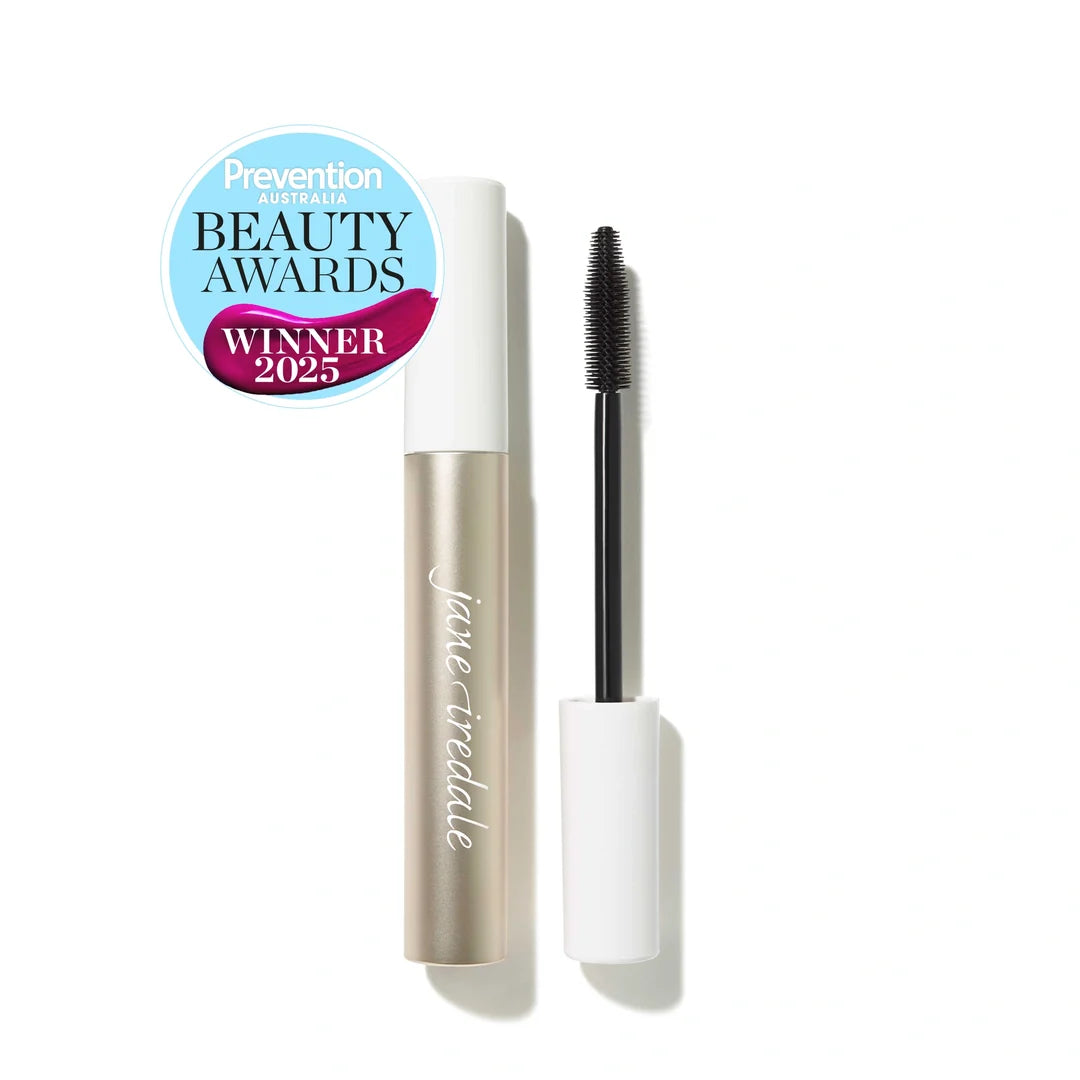 Jane Iredale's Lash Fixation Length & Definition Tubing Mascara. Innovative tubing mascara with a long-wearing, smudge-resistant formula that lifts and separates for longer-looking, expertly defined lashes. Jane Iredale Australian stockist. Free Shipping for orders over $350. Shipping only in Australia. Shop now!