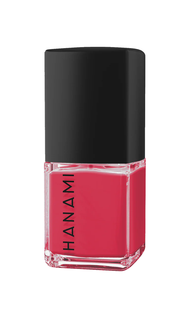 Hanami brand nail polish. Shade Call Back - Coral watermelon. High-shine glossy nail polish for a fresh, salon-quality manicure. Smooth, vibrant finish in a variety of colors. Australian-made and cruelty-free. Free shipping on orders over $350. Hanami Australian stockist. Shop now!