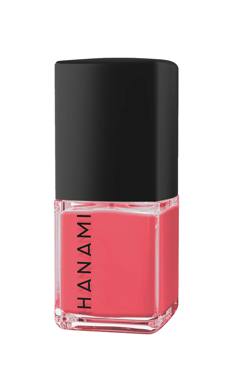 Hanami brand nail polish. Shade Crave You - Rich pink. High-shine glossy nail polish for a fresh, salon-quality manicure. Smooth, vibrant finish in a variety of colors. Australian-made and cruelty-free. Free shipping on orders over $350. Hanami Australian stockist. Shop now!