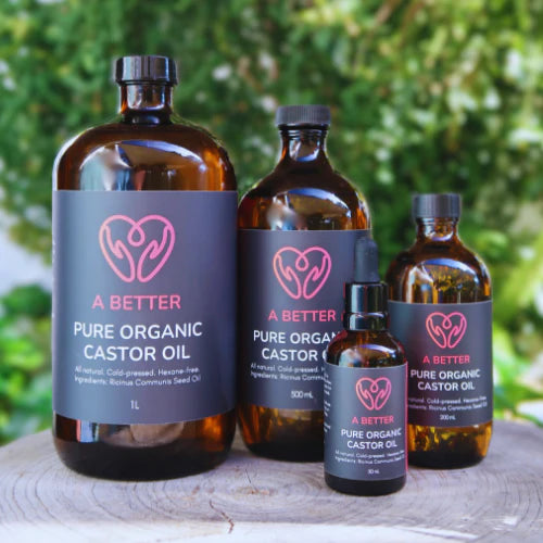 Pure Organic Castor Oil (Amber Glass Bottle). Our all-natural Castor Oil is cold-pressed, hexane-free, and bottled in glass, ensuring the highest quality for your skin and hair care needs. A Better Australian stockist. Free Shipping for orders over $350. Shipping only in Australia. Shop now!