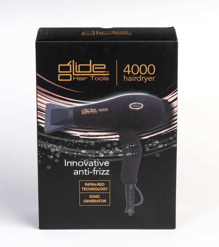 Glide Hair Tools 4000 Dryer Anti Frizz Ionic Generator