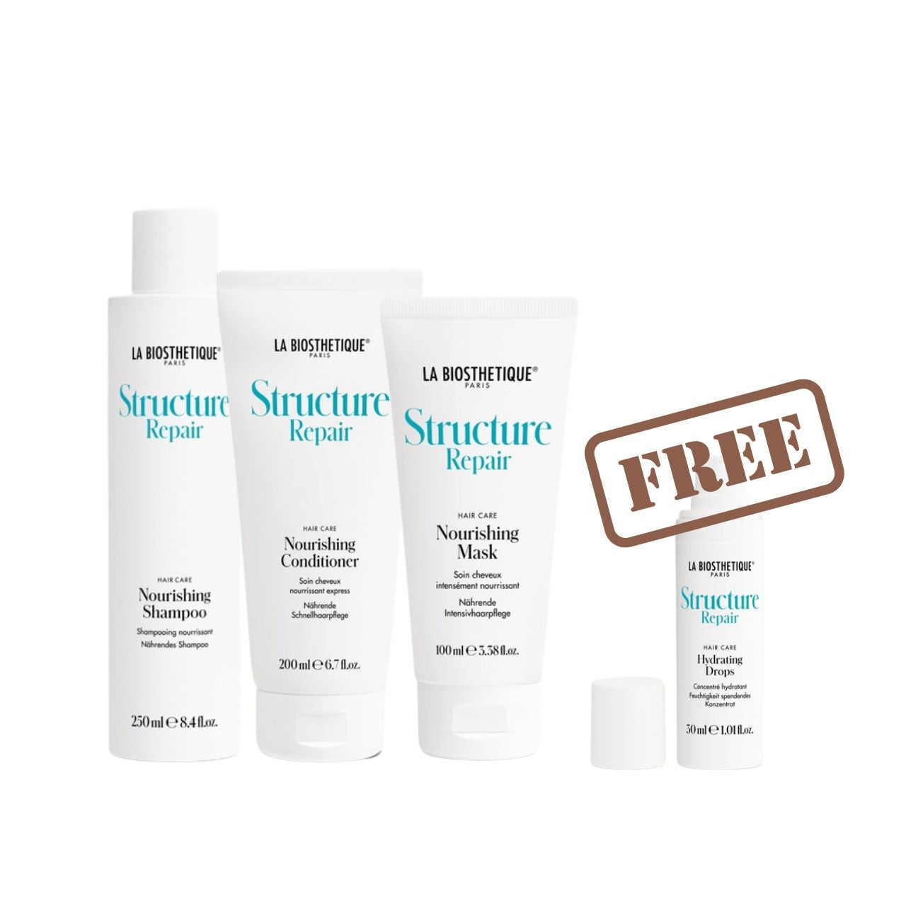 Structure Repair Range Hair Bundle. Shop Now. Shipping in Australia only. Free Shipping for orders $350+. La Biosthetique Australian stockist.