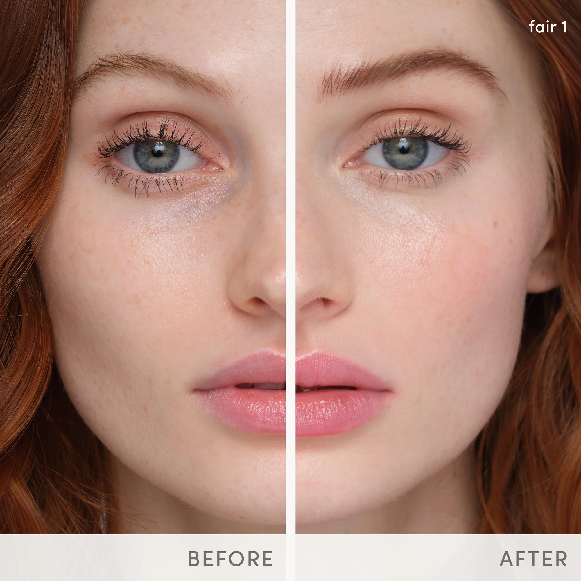 Jane Iredale's HydroPure™ Tinted Serum with Hyaluronic Acid & CoQ10 - shade Fair 1. Before and after photos. Jane Iredale Australian stockist. Free Shipping for orders over $350. Shipping only in Australia. Shop now!