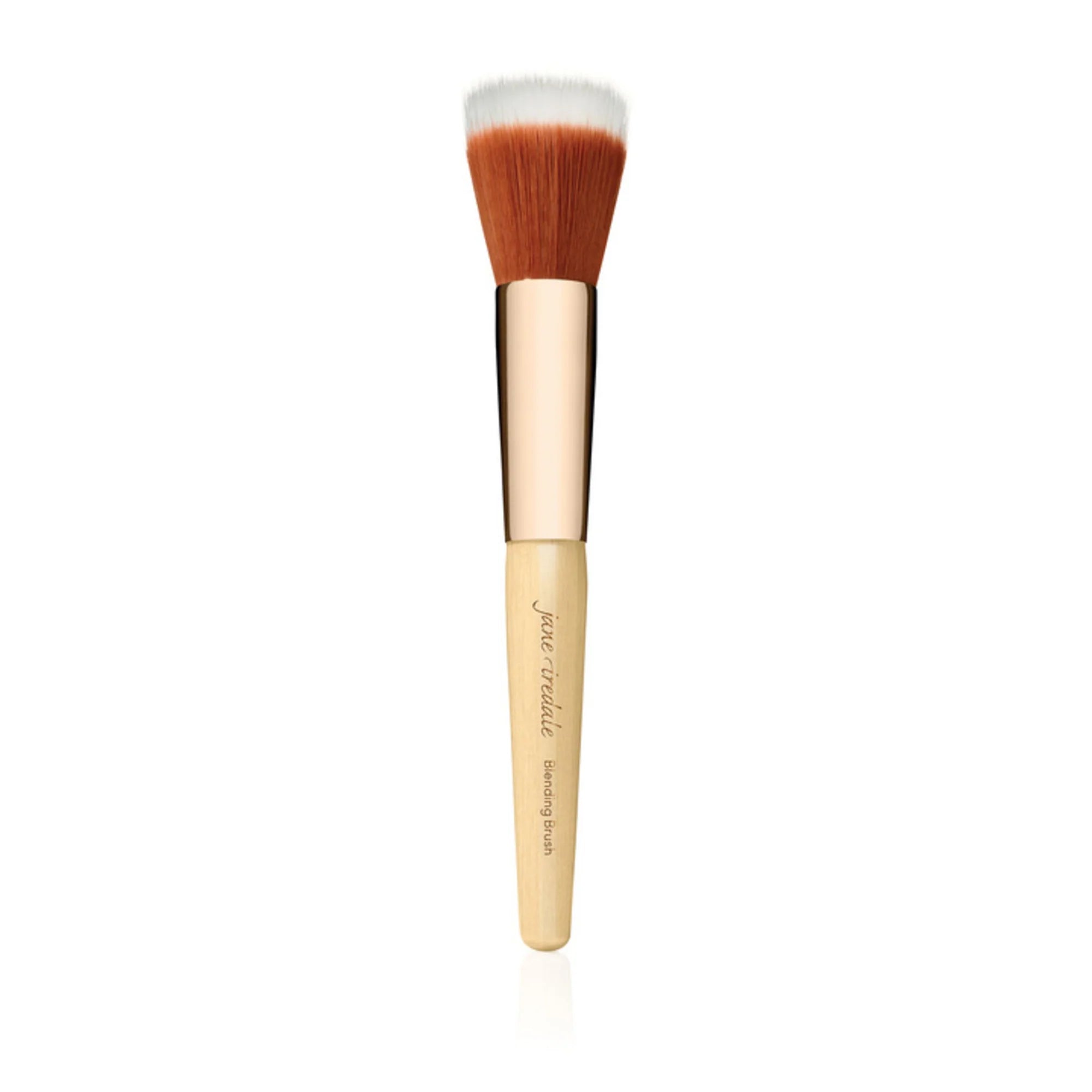 Jane Iredale's Blending Brush A dual-length brush ideal for applying both powder and cream-based products