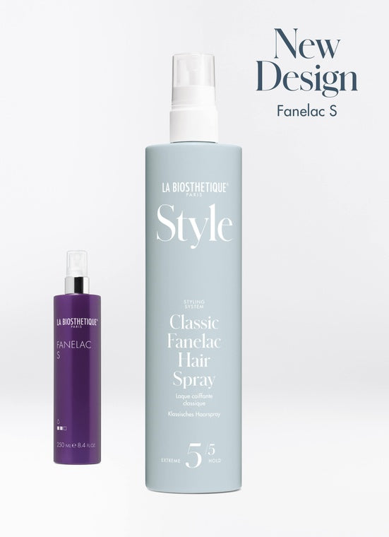 La Biosthetique's Classic Fanelac Hair Spray. The CFC-free strong hairspray Classic Fanelac Hair Spray with extremely fast drying time perfectly fixes your style and is still easy to completely brush out as needed. Shop Now. Shipping in Australia only. Free Shipping for orders $350+. La Biosthetique Australian stockist.