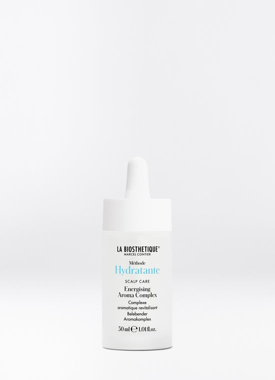 Methode Hydratante - Energising Aroma Complex. Aromatherapy complex to invigorate dry scalp. La Biosthetique Australian stockist based in Belmont, Geelong. Shipping all over Australia.