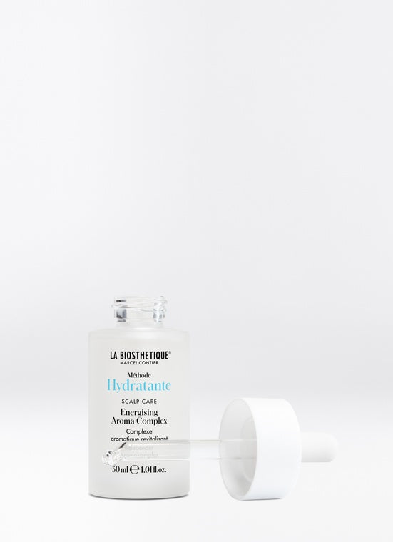 Methode Hydratante - Energising Aroma Complex. Aromatherapy complex to invigorate dry scalp. La Biosthetique Australian stockist based in Belmont, Geelong. Shipping all over Australia.